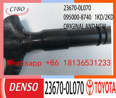 Auto-Kraftstoffeinspritzdüse ISO 23670-0L070 095000-8740 für TOYOTA Hilux